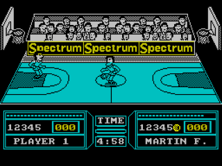 Basket Master screenshot 3 for ZX Spectrum